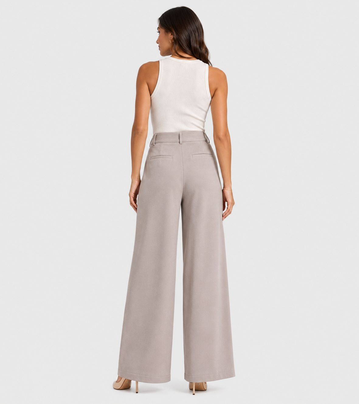 Trousers with An Asymmetrical Cut