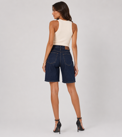 Μπλε Casual Streetwear Βερμούδα