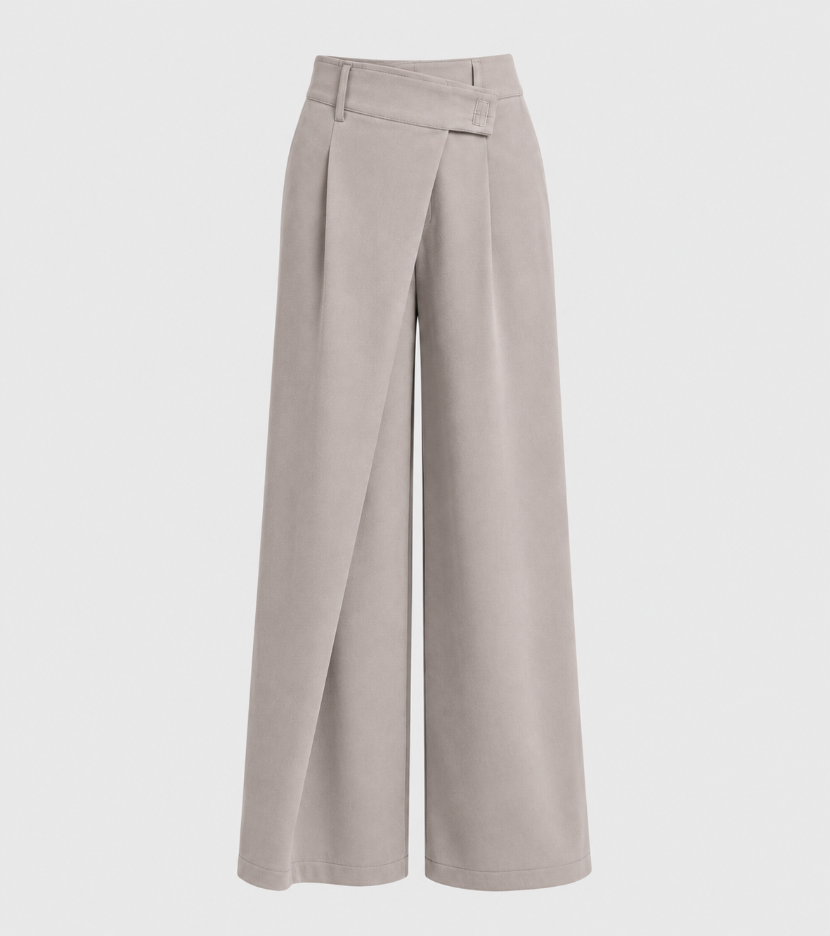 Trousers with An Asymmetrical Cut