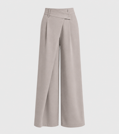 Trousers with An Asymmetrical Cut