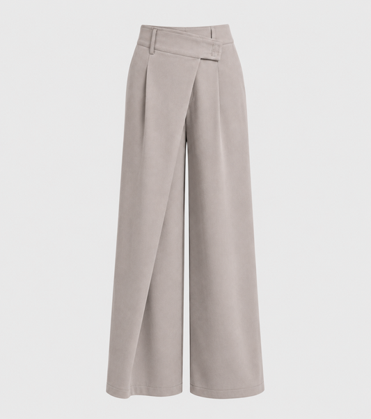 Trousers with An Asymmetrical Cut