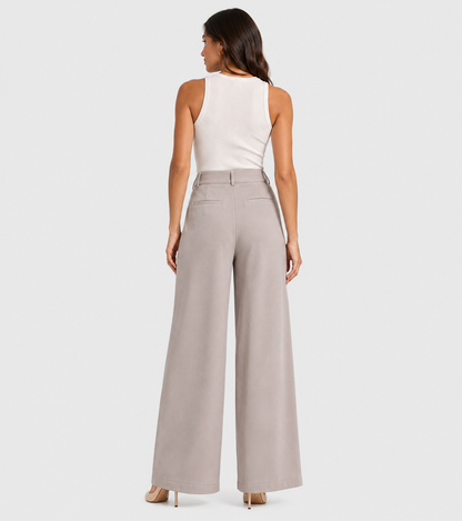 Trousers with An Asymmetrical Cut